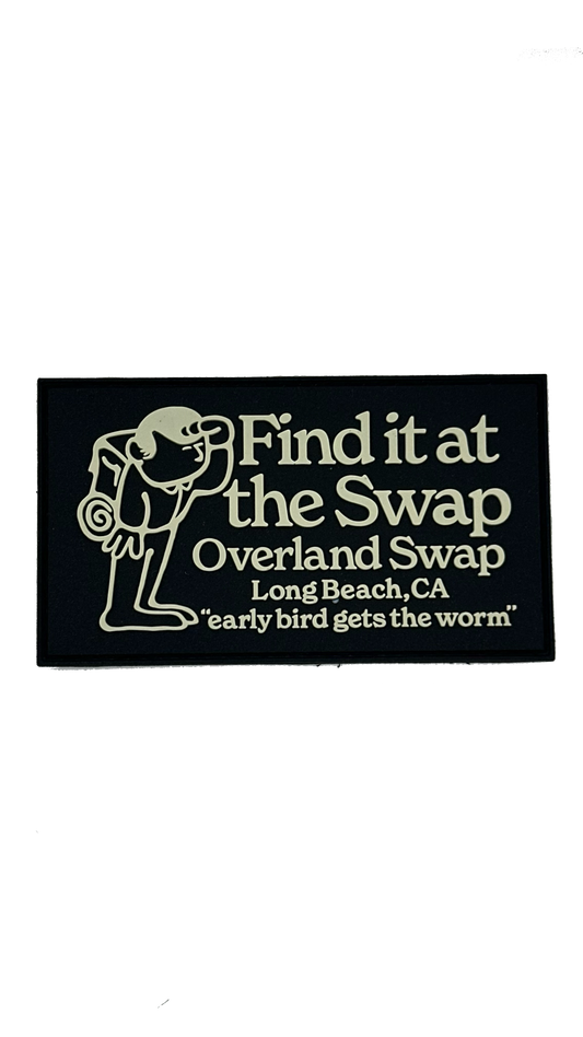 Overland Swap "Early Bird Gets The Worm" PVC Patch